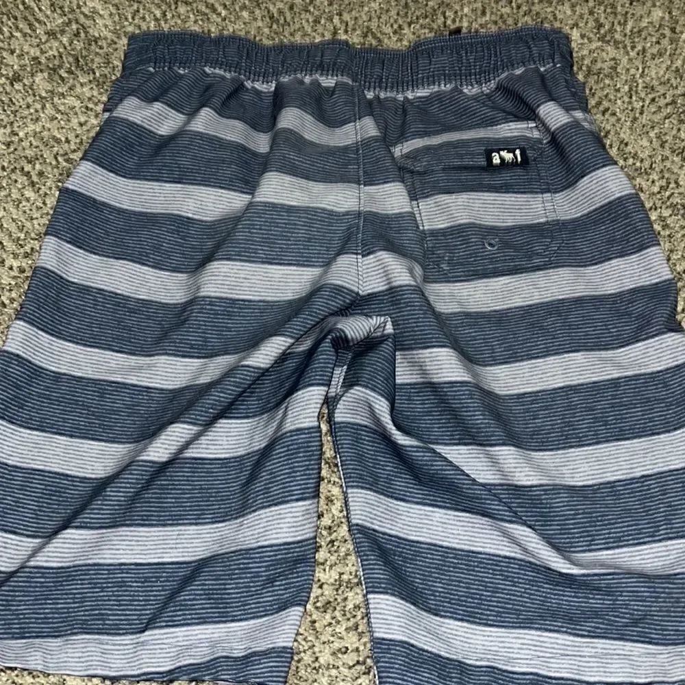 Abercrombie & Fitch Kids - Board Shorts - blue striped - 11/12